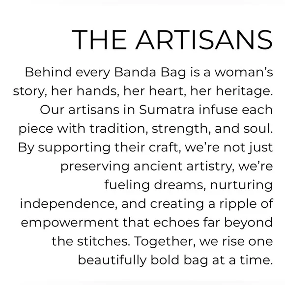 Banda Bag Mini Weekender, stunning handmade bag! - Picture 15 of 16